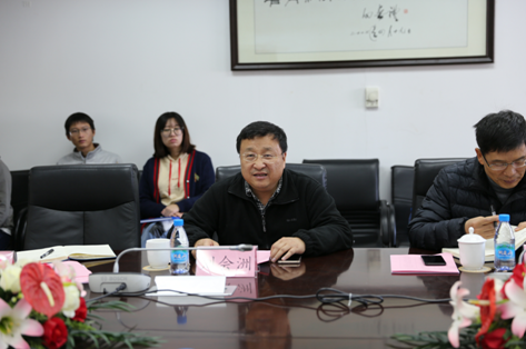 刘会洲主任在座谈会上讲话