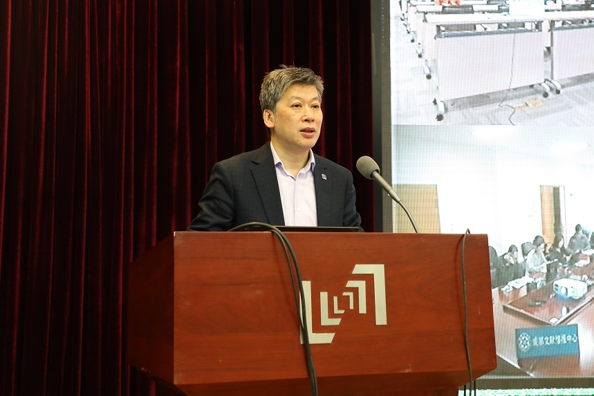 文献中心党委书记李猛力讲话